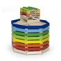 VIGA Wooden Building Blocks Buildings