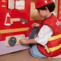VIGA Large Wooden Fire Truck Montessori Playground
