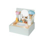 TOOKY TOY Toilet Bathroom Wooden Toilet Bathroom with Accessories