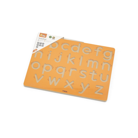 VIGA Graphomotor Board Lower Case Letters Learning to Write