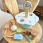TOOKY TOY Wooden Magnetic Ice Cream on Stand