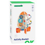 Tooky Toy Large Wooden Educational Toy Multifunctional Rocket