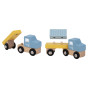 TOOKY TOY Wooden Harbor Crane Set