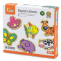 VIGA Wooden Magnets Animals set of 20 pieces