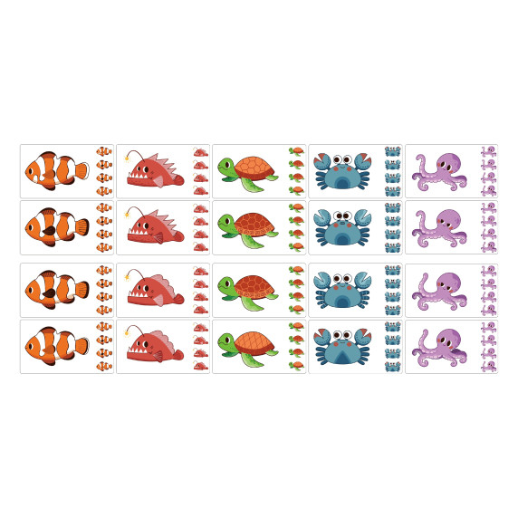 VIGA Game Compare Spot the Difference Sea Animals