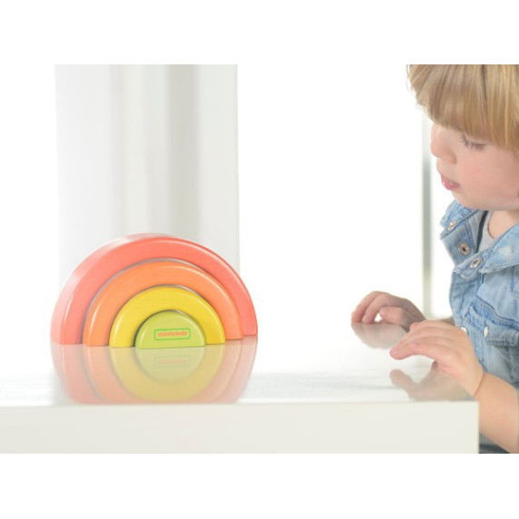 MASTERKIDZ Wooden Puzzle Rainbow Montessori