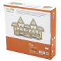 VIGA Wooden Mirror Blocks 16-piece puzzle
