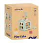TOOKY TOY Wooden Activity Cube Sorter Maze