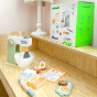 TOOKY TOY Wooden Mixer Pastel Accessories Set