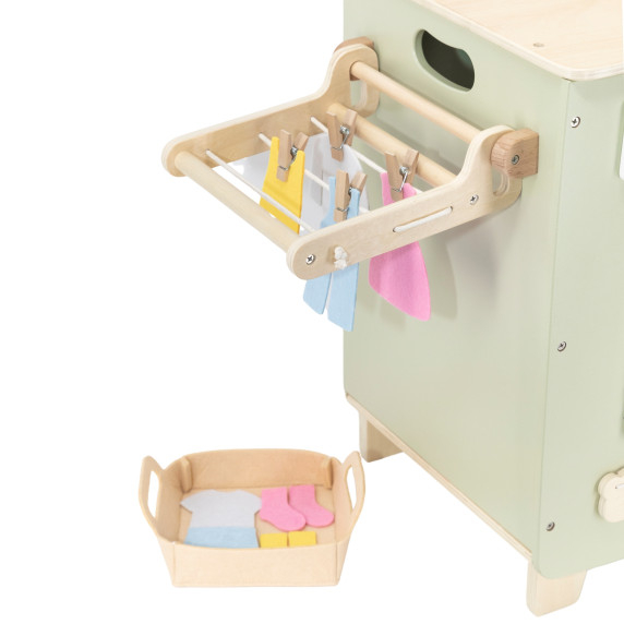 VIGA PolarB Wooden Washing Machine Accessories
