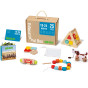 TOOKY TOY Box XXL Montessori Educational 6in1 Sensory Box 19-24 Months