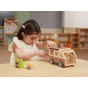 VIGA Food truck Wooden Car Cafe Confectionery