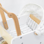 VIGA Wooden Doll's Pram with Gondola