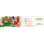 MASTERKIDZ Montessori Vegetables Educational Board Learning Numbers and Colors