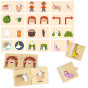 VIGA Wooden Puzzle Opposites