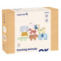TOOKY TOY Wooden Blocks Puzzle Animals Montessori 9 pcs.