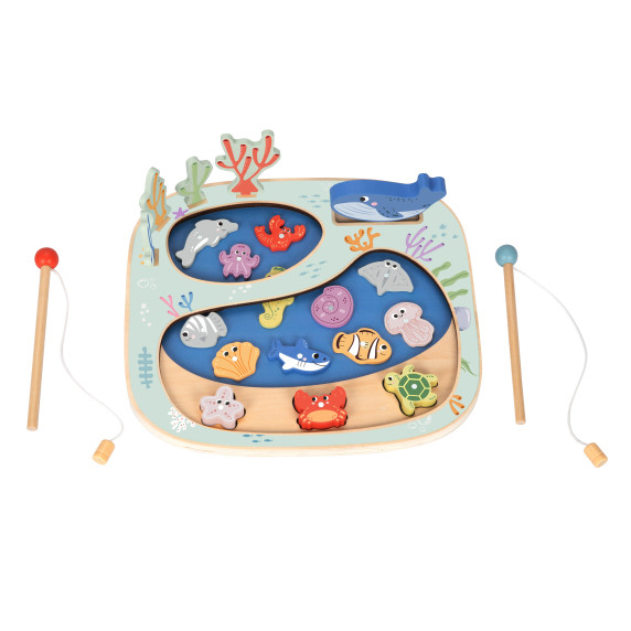 TOOKY TOY Catch a Fish Montessori Puzzle Skill Game