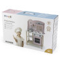 VIGA PolarB Wooden Kitchen with Accessories Silver - Pink