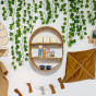 VIGA PolarB Wooden Educational Puzzle with Montessori Animals