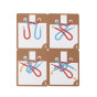 VIGA Learning to Lace Shoe Bows Laces 3+