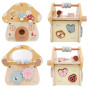 VIGA Wooden Mushroom Activity Sorter Maze Mirror 18M+
