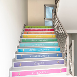 SUCCESS STAIRS Inclusive stair stickers