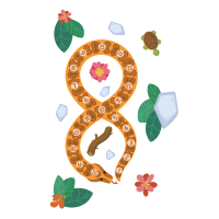 ÄNDSLÖS RESA Golvklistermärke för spel