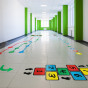 ACTIVE GAMES Large set of floor stickers