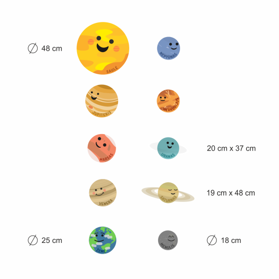 TRAVEL TO SPACE Interactive game stickers