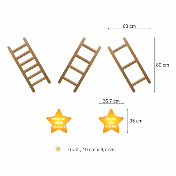 TRAVEL TO SPACE Interactive game stickers