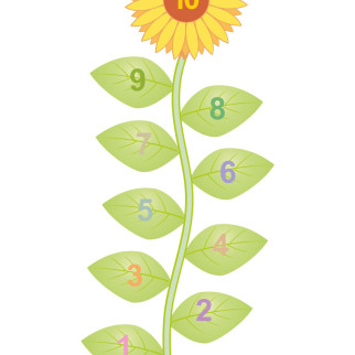 SUNFLOWER Floor sticker for games