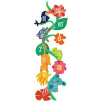 JUMPING IN THE TROPICS Floor sticker for games