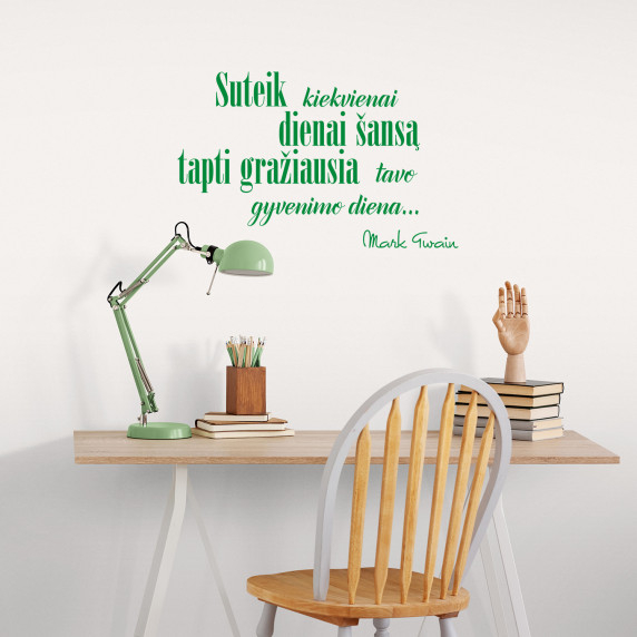 MOST BEAUTIFUL DAY Motivational sticker