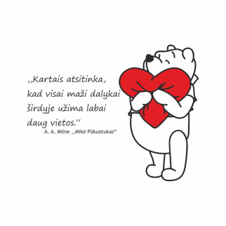 MIKE FLUFFY Interior sticker for nursery