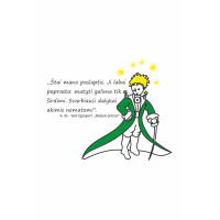 THE LITTLE PRINCE Motivational wall sticker THE LITTLE PRINCE Motivational wall sticker