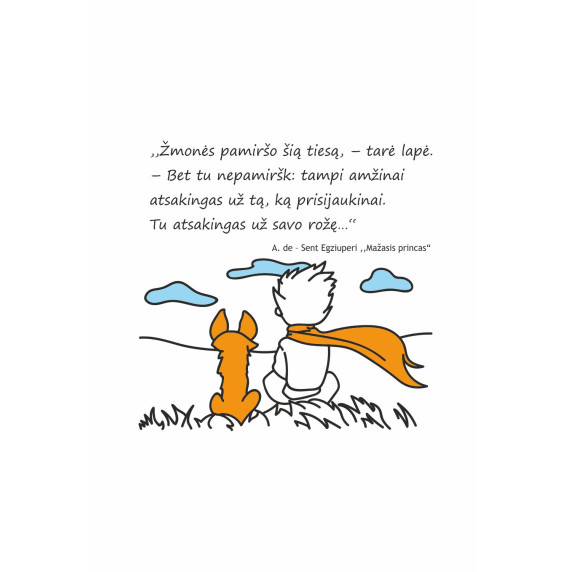 VÄIKE PRINTS JA LEHT Motiveerivad kleepsud