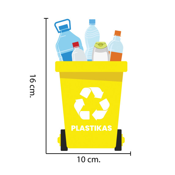 WASTE SORTING stickers