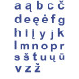 ALPHABET SMALL LETTERS Educational wall stickers