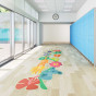 SEND KIDS TO THE TROPICS Floor and wall sticker collection