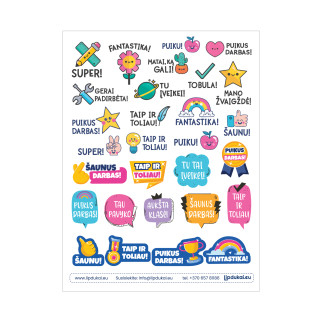 MOTIVATIONAL INCENTIVE Stickers MOTIVATIONAL INCENTIVE Stickers