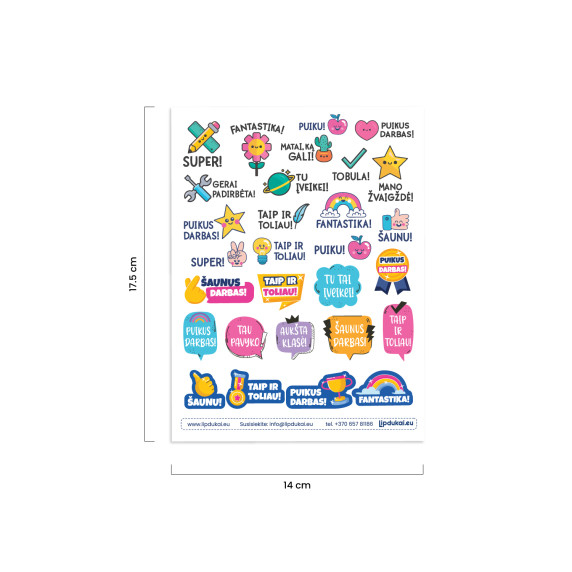 MOTIVATIONAL INCENTIVE Stickers