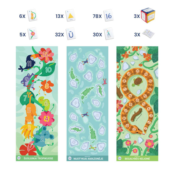 LEIDMISED TROPIDES Roll-Out FUN® arendavad vaibad