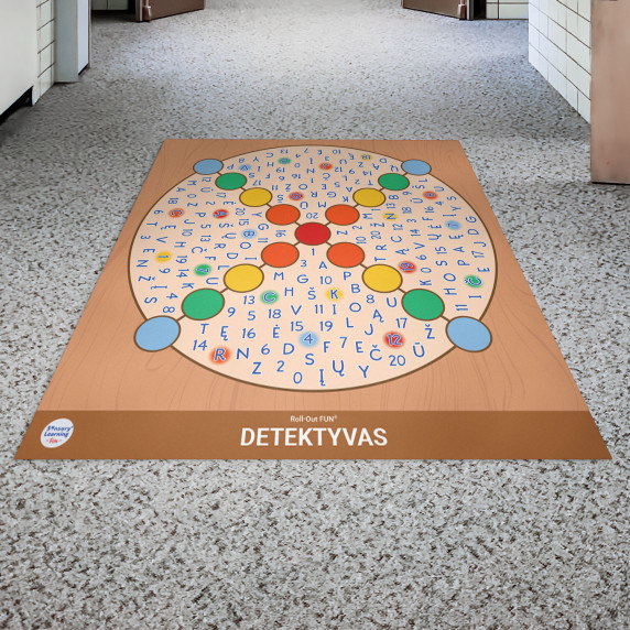 DETECTIVE Roll-Out FUN® rise with educational cards