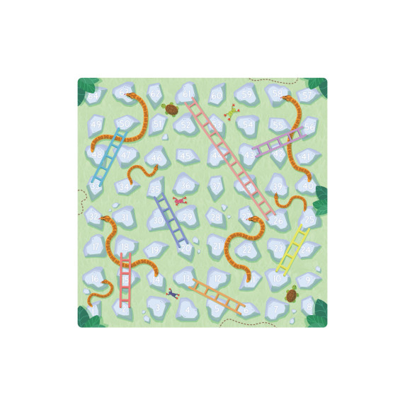 LIFE AND CLIMBING Floor sticker for games