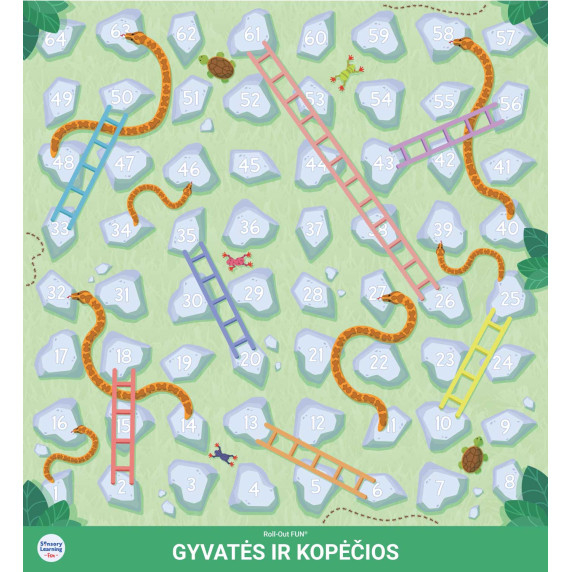 DZĪVES UN KĀPŠANAS Roll-Out FUN® celšanās