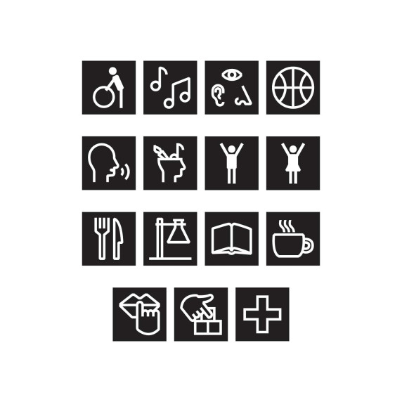 INFORMATIONSSKYLTAR Riktningsetiketter