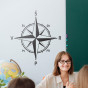 COMPASS World Directions Sticker