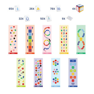 MEGA Roll-Out FUN® Set of LARGE carpets (9pcs.)