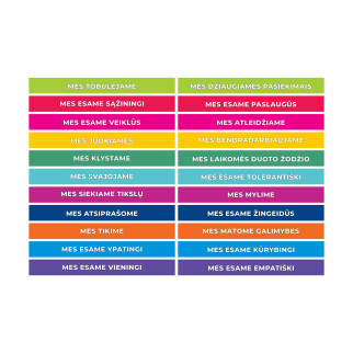 FLEXIBILITY STAIRS Motivational stair stickers