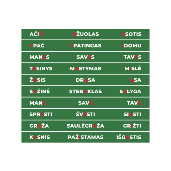 WRITING STAIRS Educational stair stickers